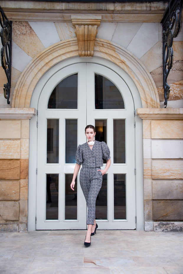 Gabrielle Wool Cropped Trousers (Sold Out)