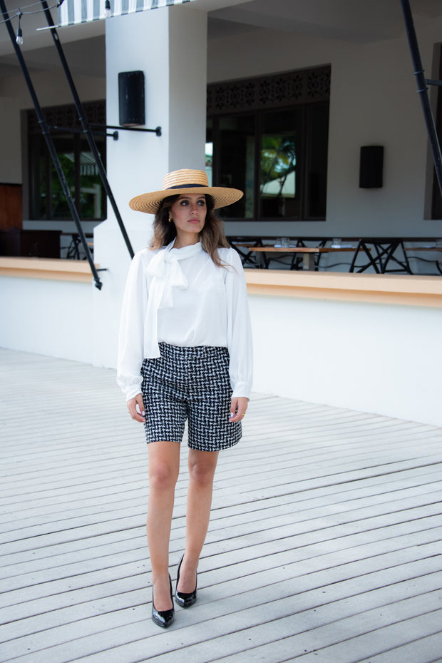 Fleur Peplum Shorts (Sold Out)