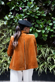Paloma Gold Velvet Jacket