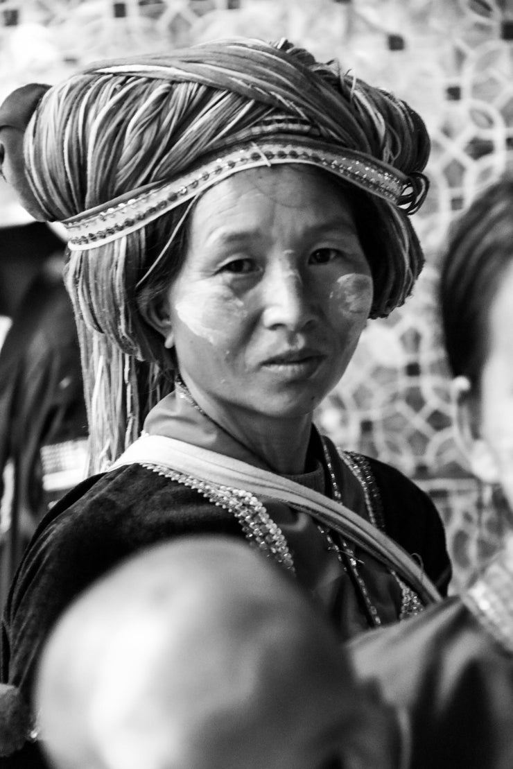 Faces at Kuthodaw Pagoda