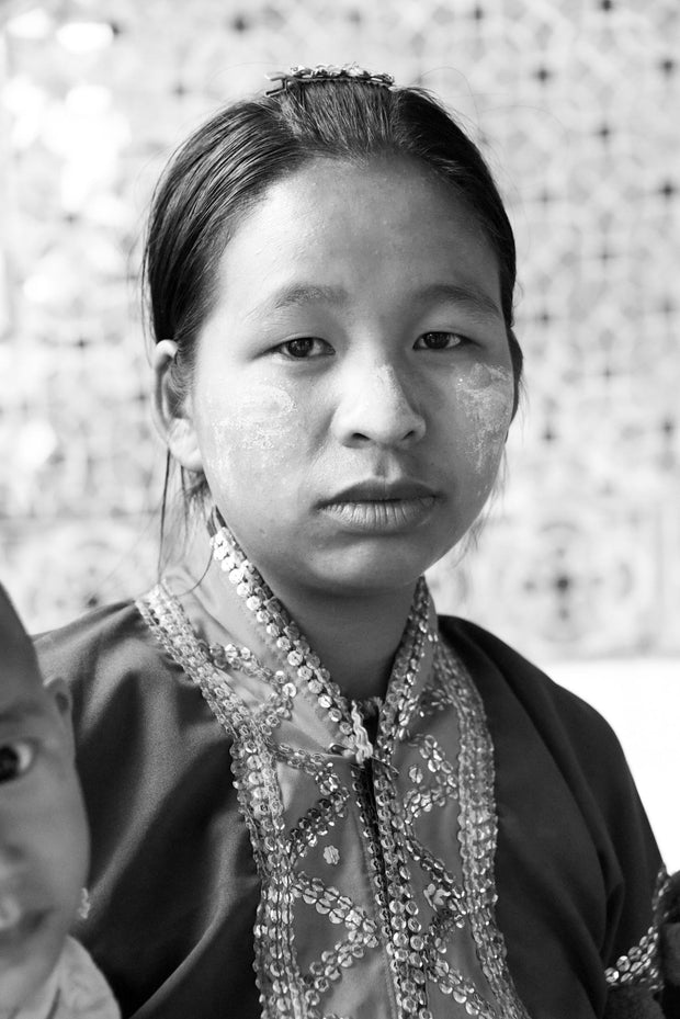 Faces at Kuthodaw Pagoda