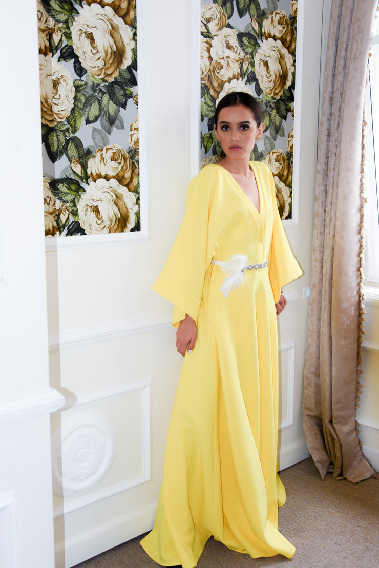 Alexa Yellow Kimono