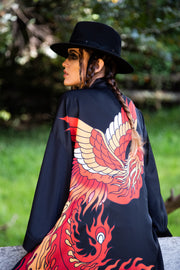 Katniss Black Kimono (Sold Out)